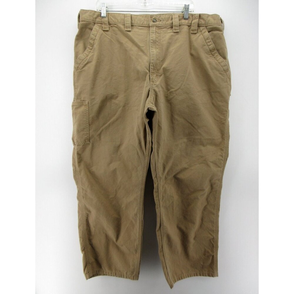 Carhartt Pants 44X30 Carpenter Baggy Loose Fit Canvas Work Outdoor